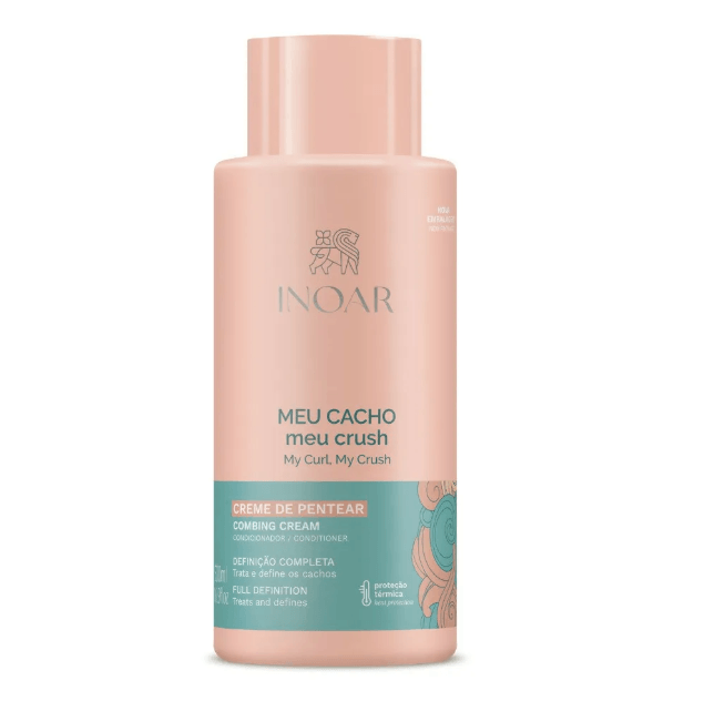 Inoar Creme de Pentear Meu Cacho Meu Crush 500ml Hidratação e Definição para Cachos